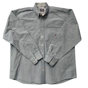 Cinch Shirt Mens Large Button Down Western Cowboy Rodeo Workwear Embroidered